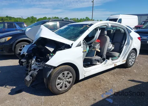 2017 Hyundai Accent Se из США, поврежденный, VIN KMHCT4AE8HU232920